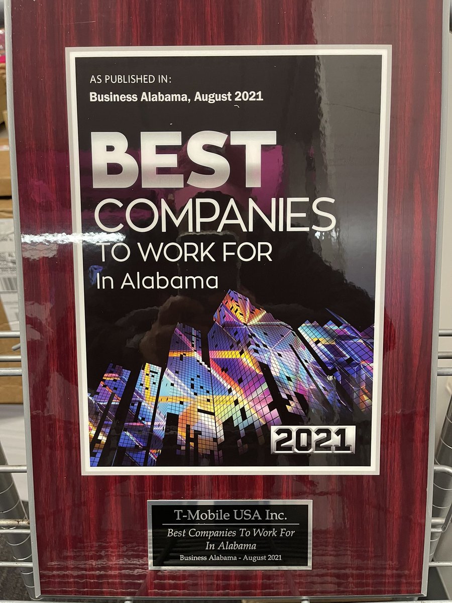 MagentaBhamCEC's tweet photo. What an accomplishment! We are SO proud to call ourselves one of the best companies to work for in Alabama! https://t.co/4bkKLH1huG