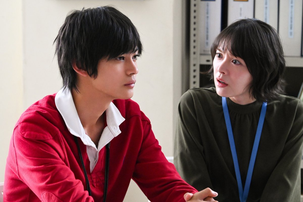 tokaitv_dodra's tweet photo. ／ 
今夜11時40分放送📺
#顔だけ先生 第7話
＼

登校拒否を続けている2年B組の佐川希子（#岡本莉音）のちょいエロ超能力動画が学校中で話題になる。川相教頭（#八嶋智人）の「消させるか退学させるかだ」という発言に、「退学は待ってください」と声を上げたのは、なぜか遠藤（#神尾楓珠）だった！？ https://t.co/ft31DWniWC