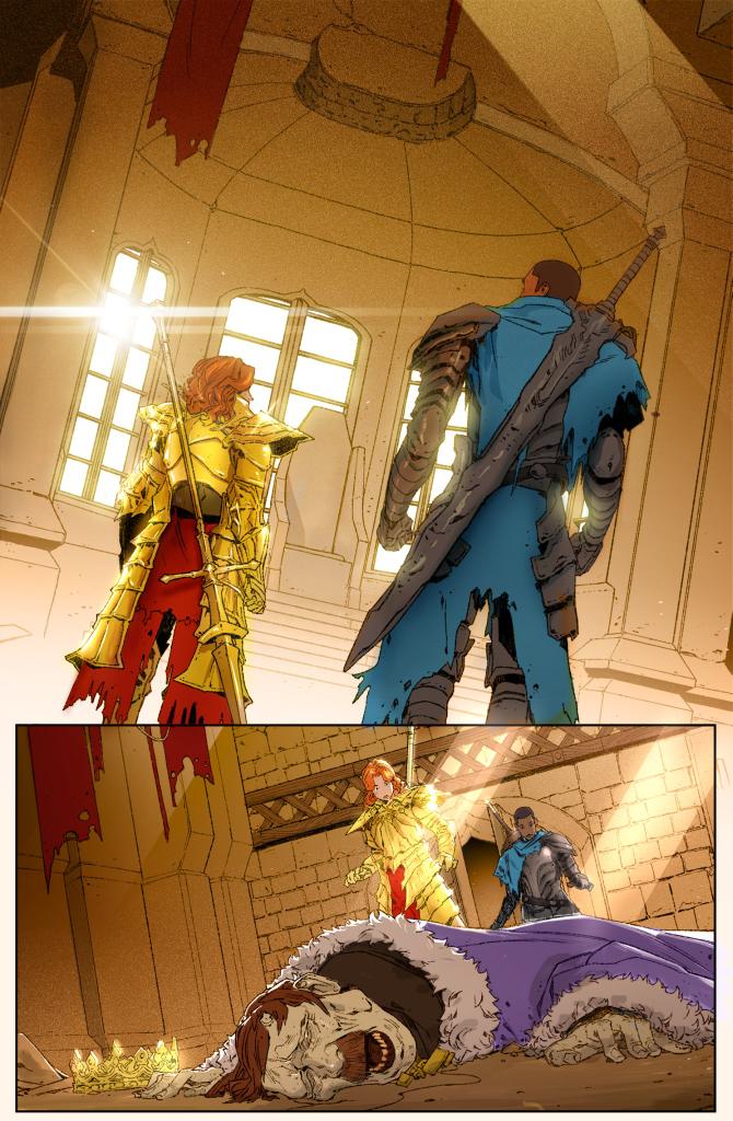 Rage Astral Grim Sword new page from the always amazing <a href="/LuigiTeruelArt/">Luigi Teruel Art</a> follow along at patreon.com/NANco