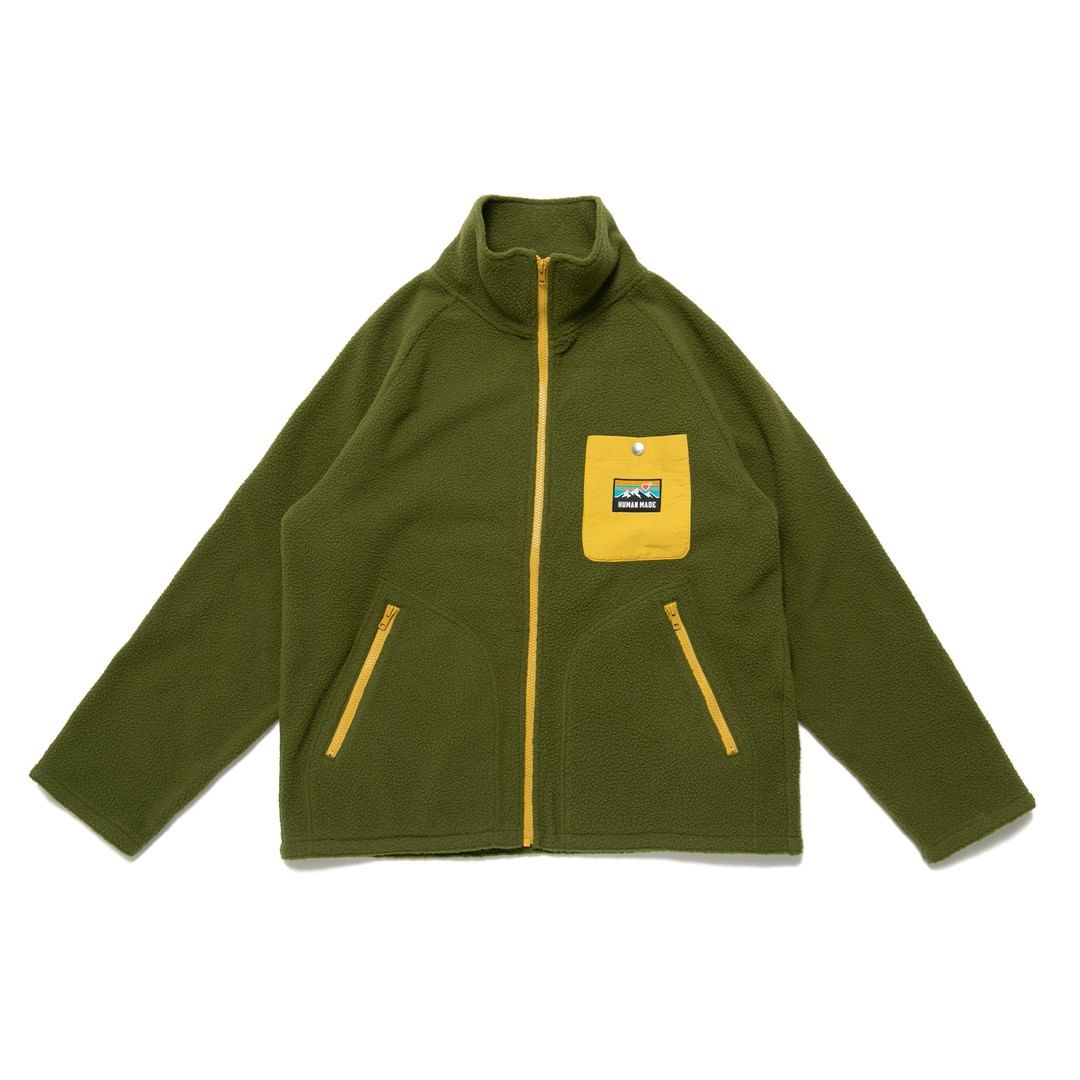 human made fleece jacket