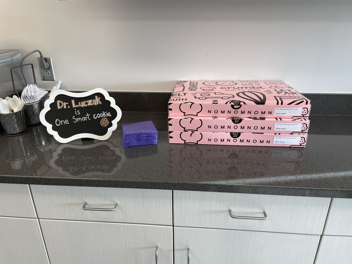 The best staff in the world surprise congratulated me today!  So proud to be a part of the Eureka Elementary community!!