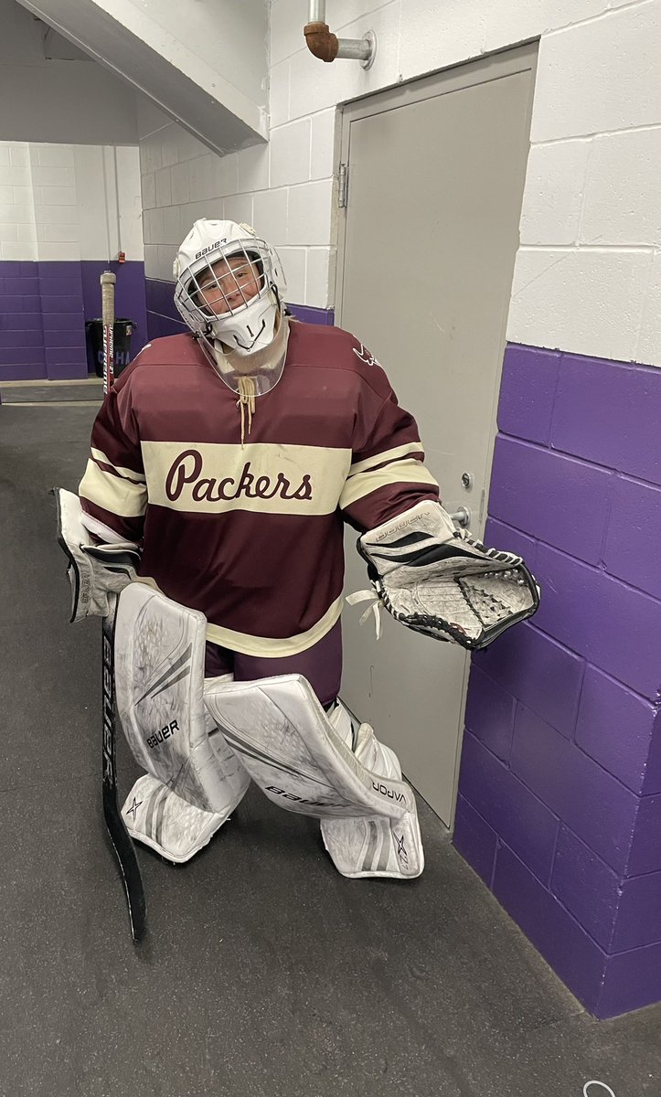 SSPGirlsHockey's tweet photo. JV Wins!! 

3-0 win for the Packers! 

🥅Molly Jeffrey gets her 2nd consecutive shutout on her Birthday! 🎁 🎉 

🚨Barone with 2 goals and Buchan with 1 goal! 

#PackerNation https://t.co/mxlAuUG7XZ