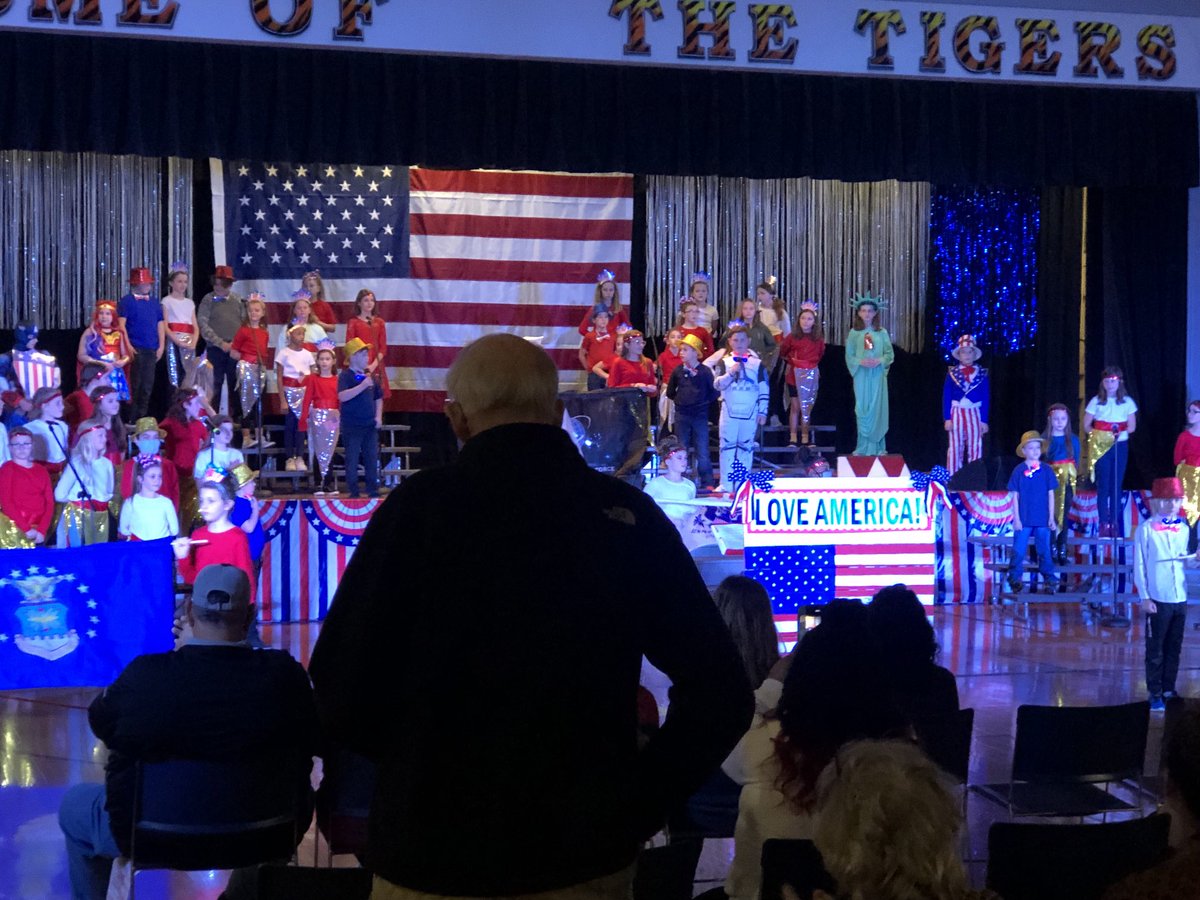 Thank you ⁦<a href="/RepublicSchools/">Republic Schools</a>⁩ for the Love America student performance tonight!!