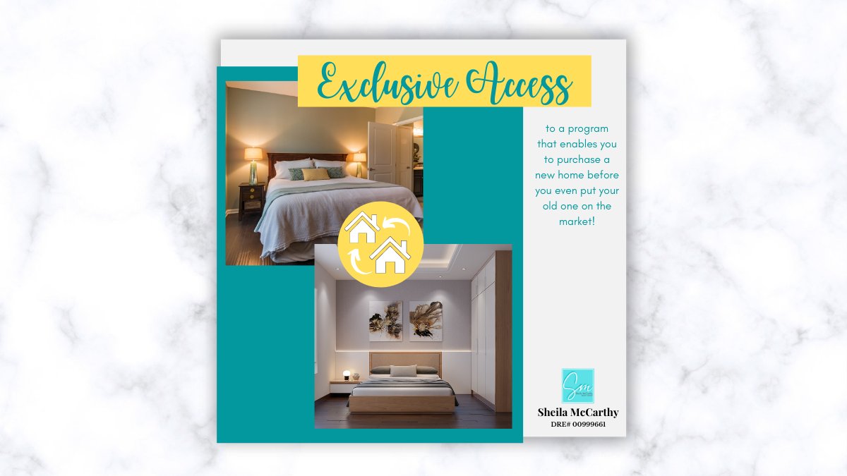 SheilaM_Realtor's tweet photo. I have EXCLUSIVE ACCESS to a scheme that allows you to buy a new property before ever listing your old one. 

Call Sheila now! 
949-533-3623 

#SheilaMcCarthy #SheilaMcCarthyRealtyGroup #YourHomeSoldGuaranteedRealty #YourHomeSoldGuaranteed #RealEstate #RealEstateCalifornia https://t.co/bHviUK4EFl