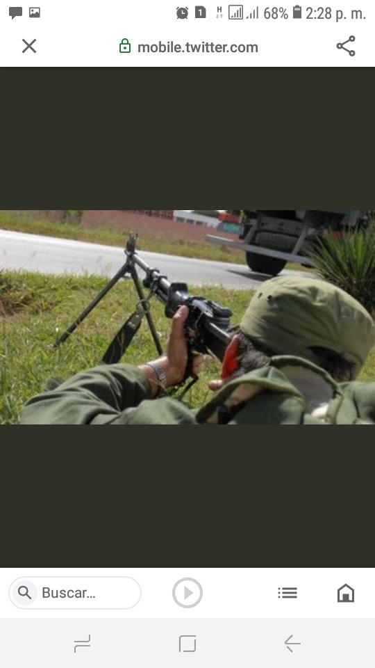 LaCriollaSanti1's tweet photo. En #Cuba la doctrina de la "Guerra de todo el pueblo" define que cada cubano conozca y disponga de un medio, un lugar y una forma de lucha para defender nuestra Revolución
#DefendiendoCuba 
#IslaRebelde #PuebloUniformado #SantiagoDeCuba https://t.co/PtlUCs7IWT