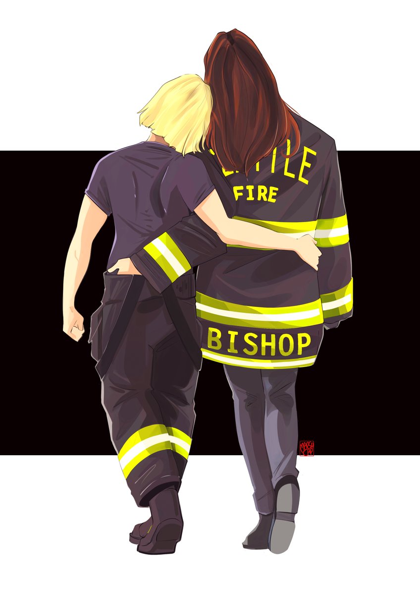 marshcaps's tweet photo. I guess some improvements on the concept on the left were in order 🥺

#Station19 #marina #delucabishopfamily https://t.co/klpFmaFbxV