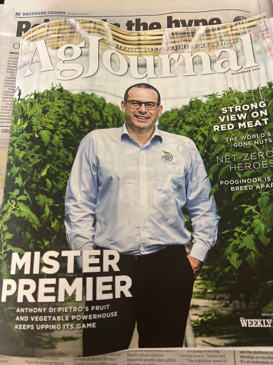 Check out todays paper, special addition of the AG journal, Gippsland is mentioned a few times so don’t forget to read your copy.