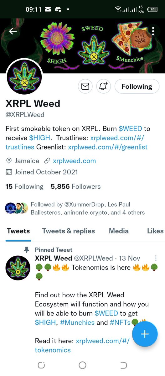 PreneurGrace's tweet image. @Ozenpark25 @BongManz2nd @MercadoTope07 @EvannArcenio @eli073120 @cryptoislove91 @rockzu07 @ansanjamisola7 @Cryptobraders @MaRozaldo @J_Ann1519

#XRPLWeed #Giveaways #StonerFam #WeedLovers