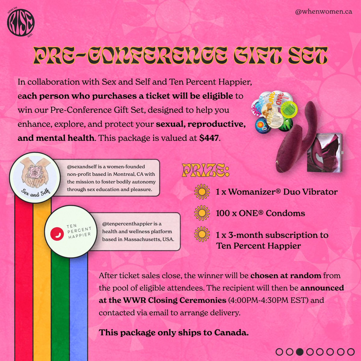 whenwomenca's tweet photo. Find out more about our giveaway prizes here! https://t.co/1mf6r2yqhm