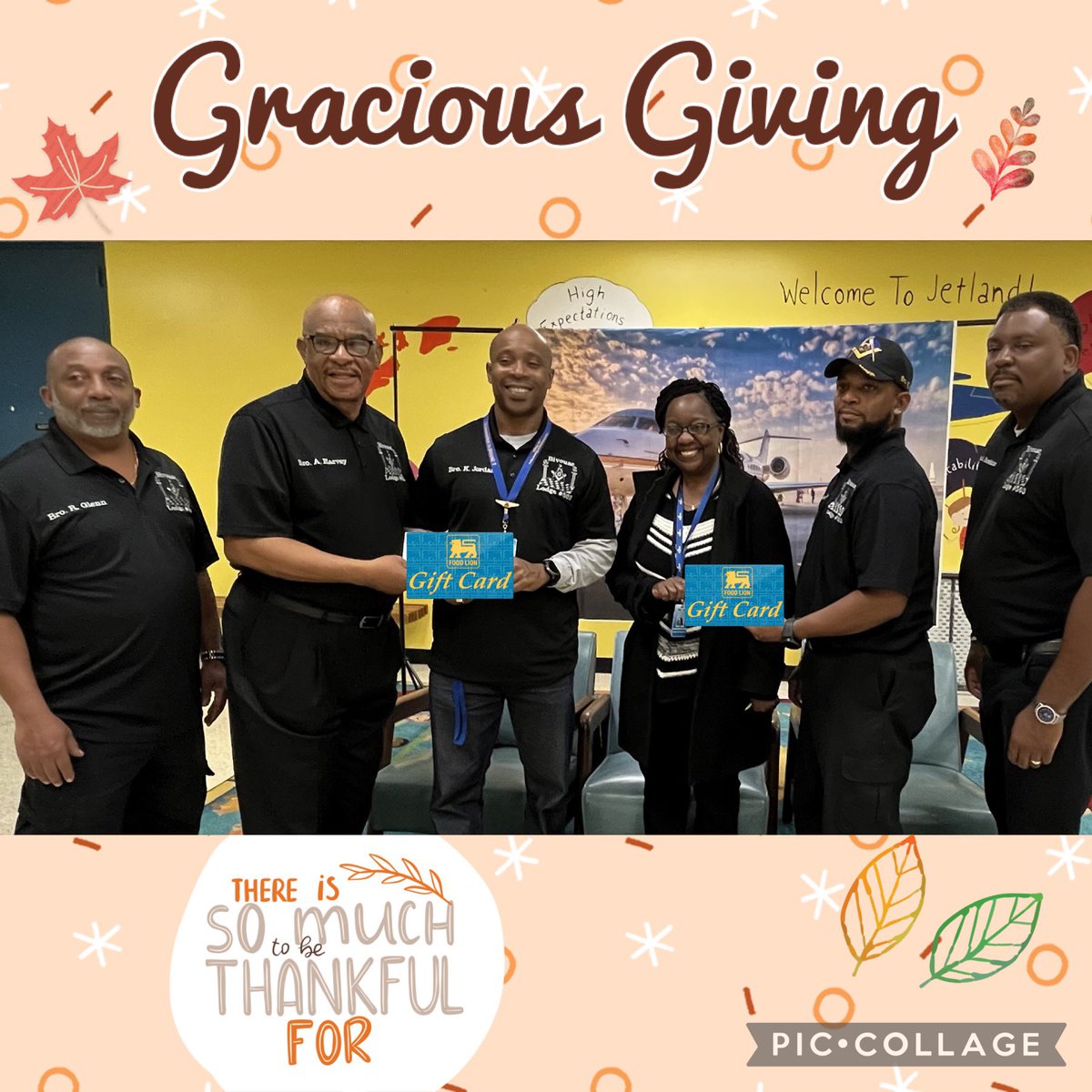 We want to give a huge shoutout to the Masons of Bivouac Lodge # 503 for donating a complete Thanksgiving Day meal to two deserving families.  We are thankful for the continued support that they have shown to us over the years! <a href="/kjordan_hwes/">Kenneth Jordan</a> <a href="/Dr_TBJ/">Dr. Timisha Barnes-Jones</a> <a href="/Title1wsfcs/">WS/FCS Title I Department</a> <a href="/WsfcsI/">Inspire340WSFCS</a> #fb
