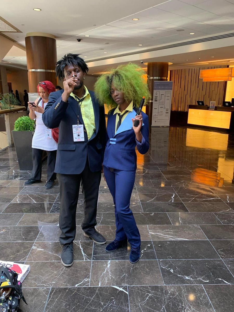 KahZayPlays's tweet photo. Tonight, #CowboyBebop it’s going DOWN!!! Can’t WAIT!!! #321letsjam #SeeYouSpaceCowboy #cosplay #cosplayer #spikespiegel https://t.co/CUFUDYwkKK