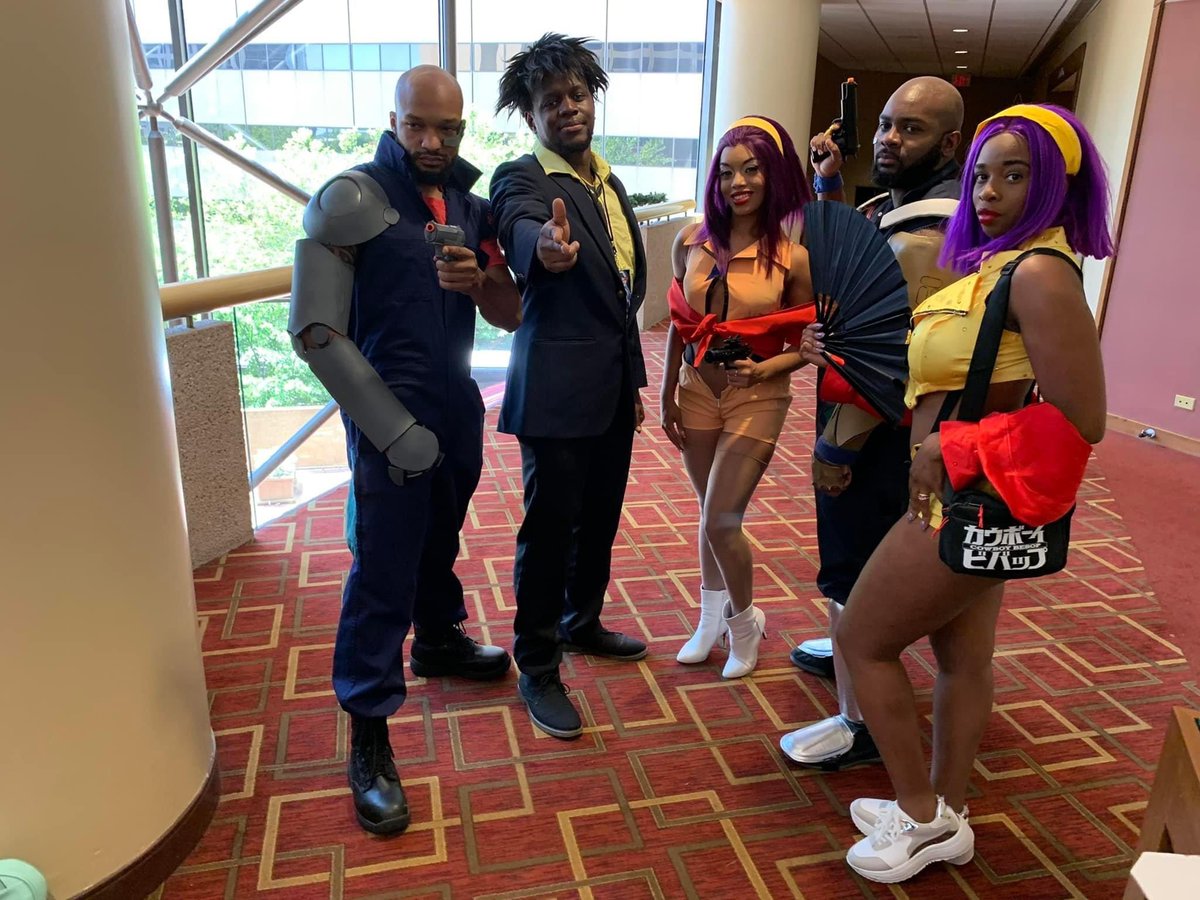 KahZayPlays's tweet photo. Tonight, #CowboyBebop it’s going DOWN!!! Can’t WAIT!!! #321letsjam #SeeYouSpaceCowboy #cosplay #cosplayer #spikespiegel https://t.co/CUFUDYwkKK