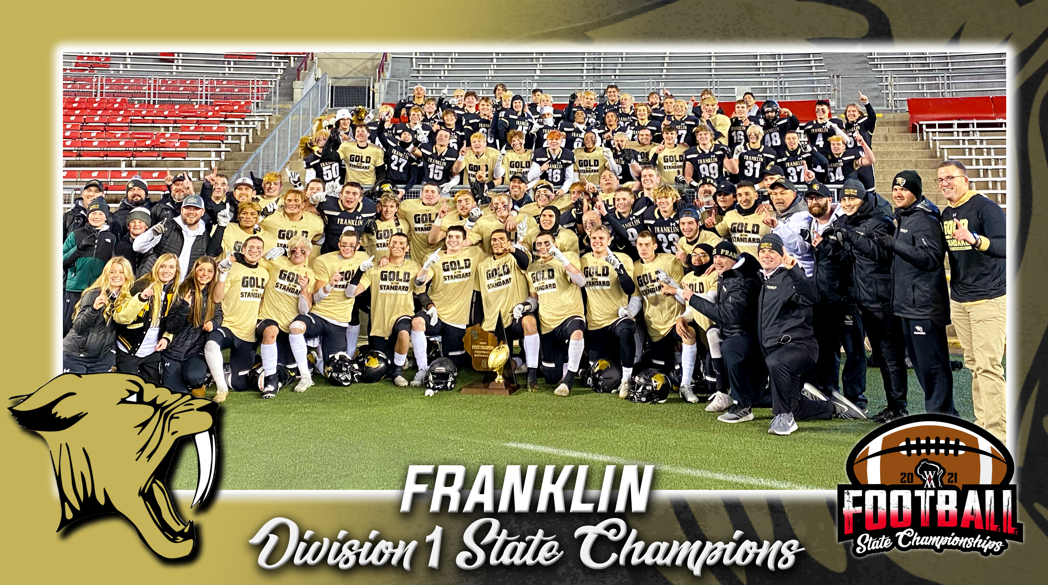 Franklin Sabers Football State Champions