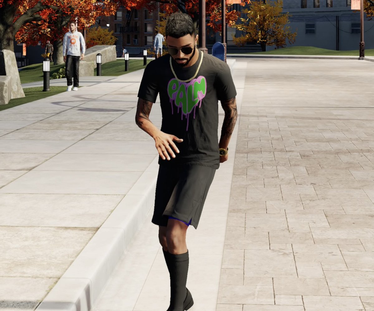 AshBeGaming's tweet photo. Weekend Drip Check! #CurrentGen rocking #BBC and #NextGen rocking that #PalmAngels. Both at Swags.
#NBA2K22 #2KCommunity #2k22NextGen #Streamer #PS5 #ad https://t.co/Rn3vlTtQal