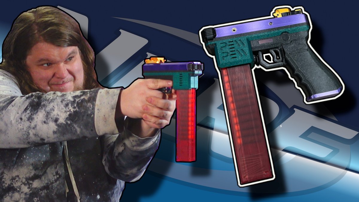 I keep forgetting twitter is a thing. Here's the best NERF Pistol ever. 

The BEST NERF Pistol: The PewPew (Select fire, 40 DPS Full-auto Sidearm) youtu.be/OL3_Mw3G7x4 via <a href="/YouTube/">YouTube</a>