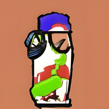 <a href="/SOLParasitesNFT/">Parasites</a> making an insanely abstract recreation of my <a href="/JesusMonkeyWW/">jmww</a>! Took me a while to figure out where this came from 😅