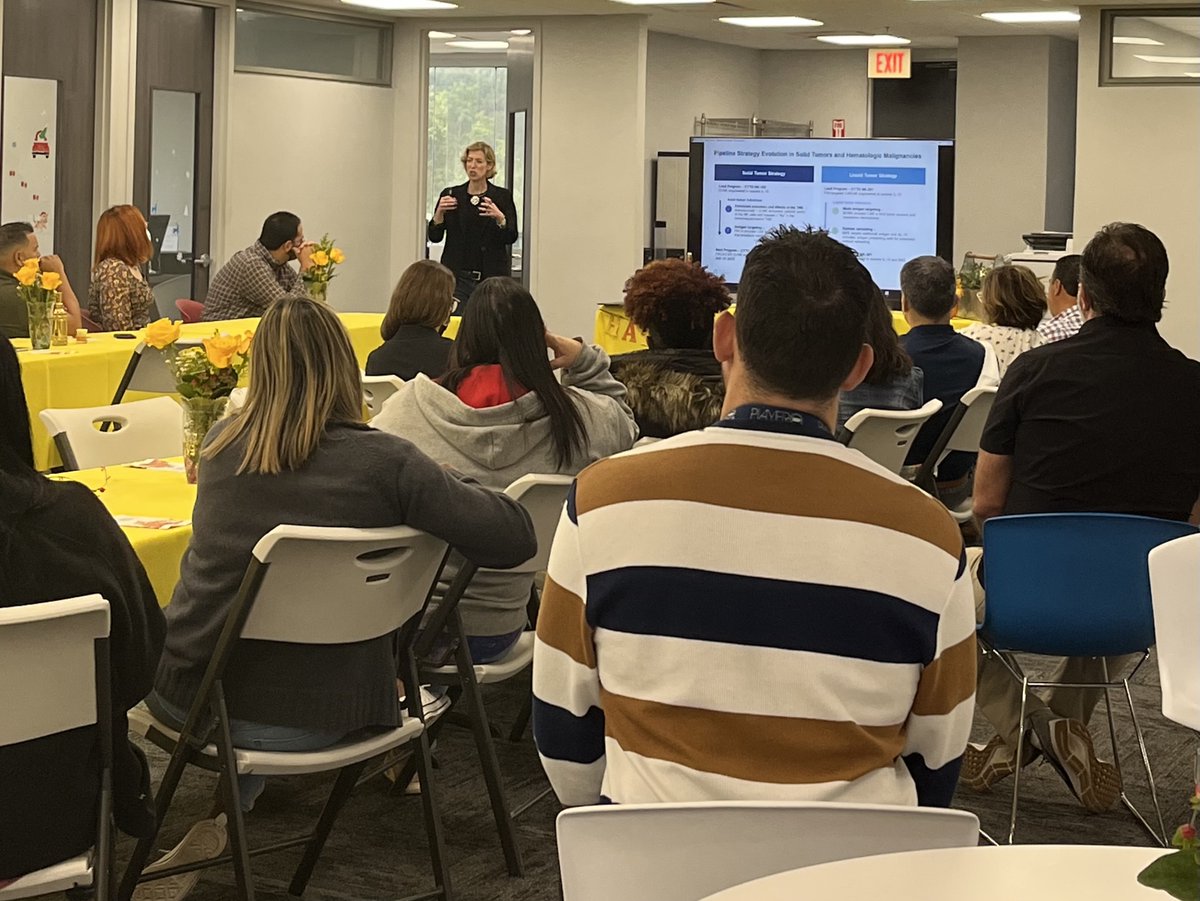 CytoImmune's tweet photo. Our first town hall with our CEO Christina @coughlin582 today. We discussed the @Cytoimmune strategic focus, transition to Phase 1. We started with why today #StartWithWhy and how our #CellsCreateHope
We concluded with our annual Thanksgiving celebration https://t.co/XJa4R5bLjj