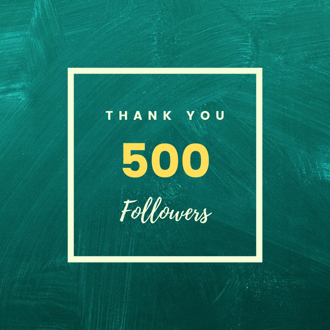 IgnifyS's tweet photo. Hurray!! We have reached “500 FOLLOWERS” in Linkedin Page.

A Day to Celebrate for Team Ignify Careers!! 
#placementpreparation #students #tpos #dean #colleges #universities https://t.co/O0Iia2BBrl