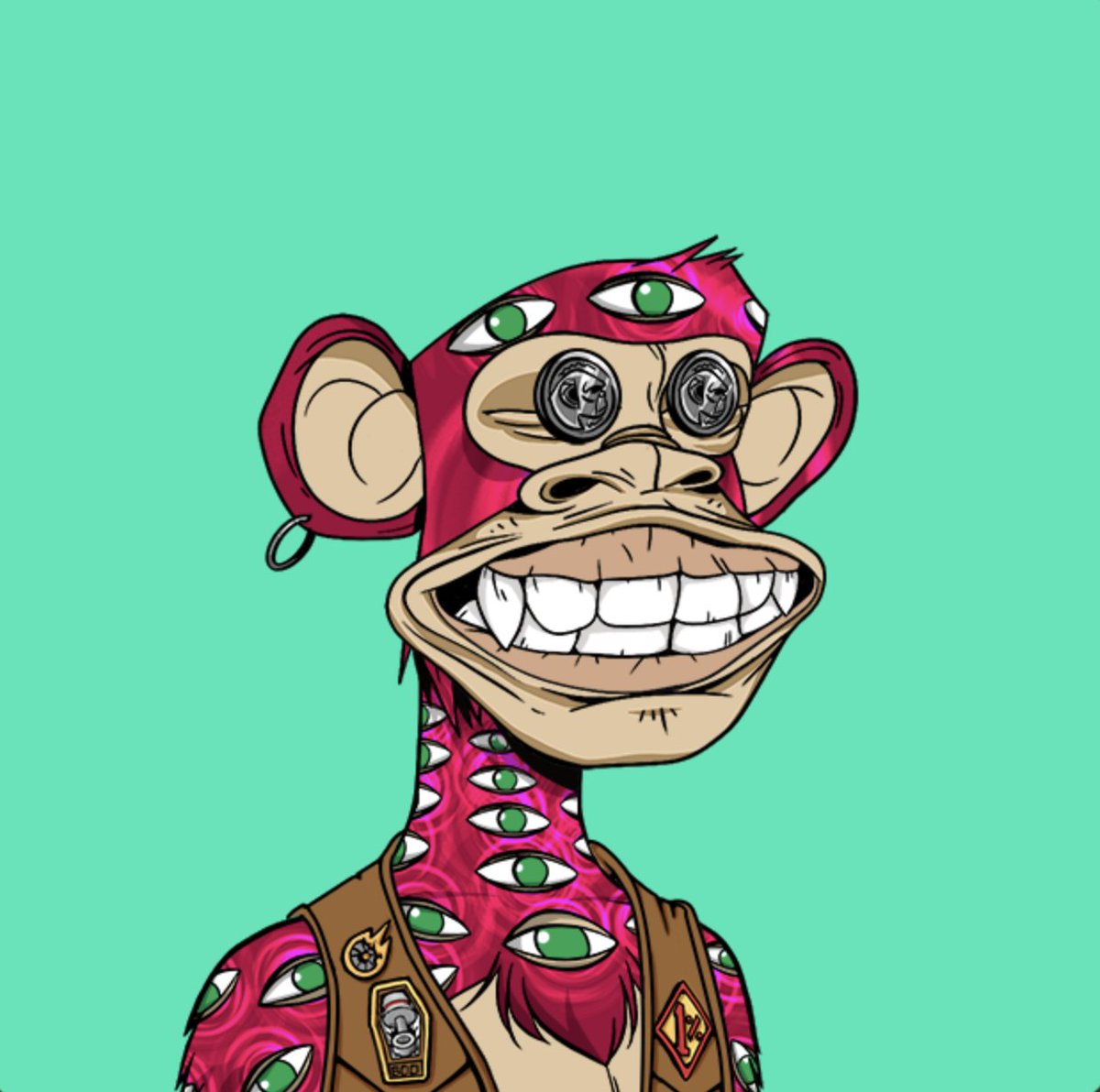 ApeDad336's tweet photo. One Big Happy DMT Family @BoredApeYC https://t.co/KtHxd1p1Cl