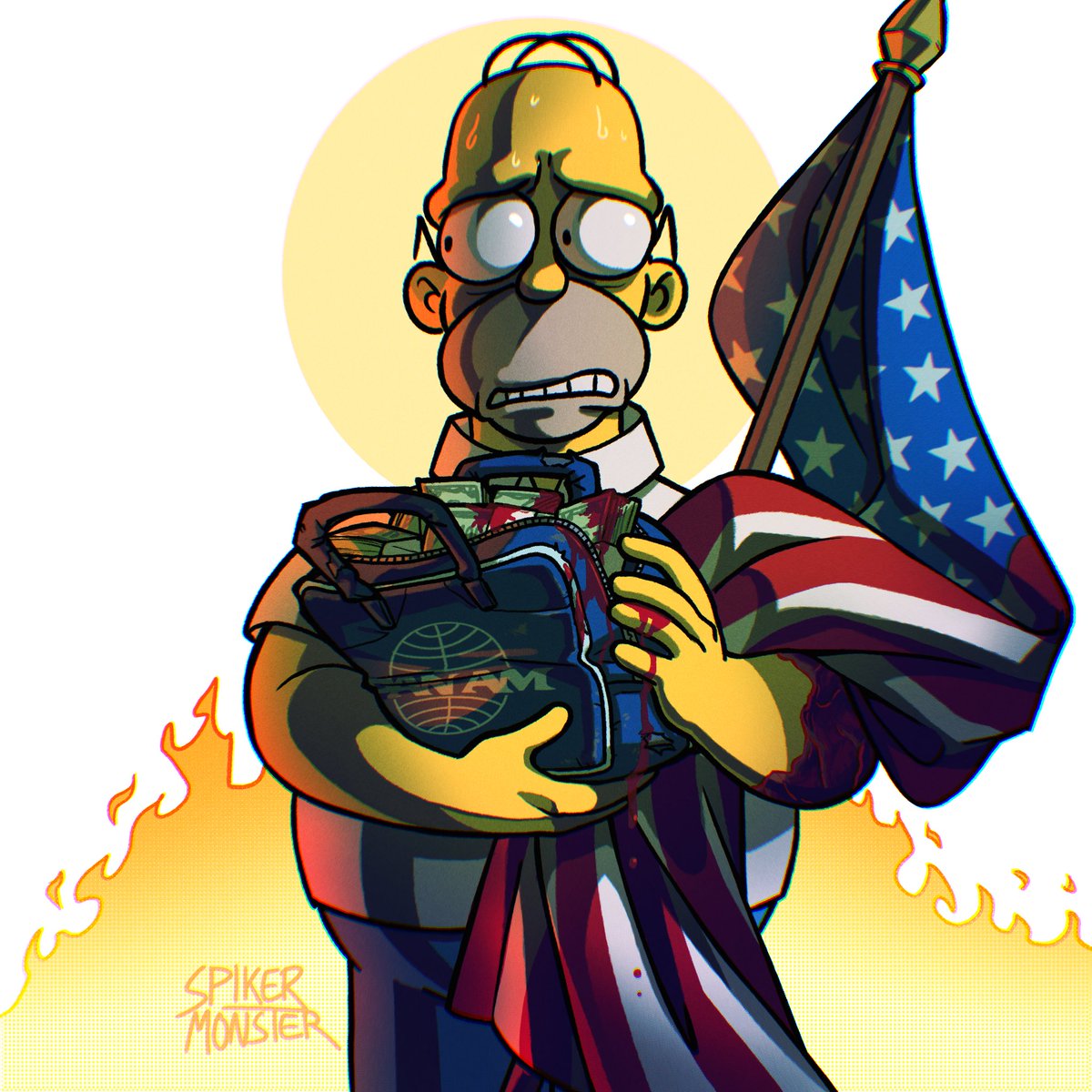 spikermonster's tweet image. season 33 episode 7 "A Serious Flanders part 2" 🔥💸
if you watch these and you say theyre bad ur a diddly darn liar
#TheSimpsons