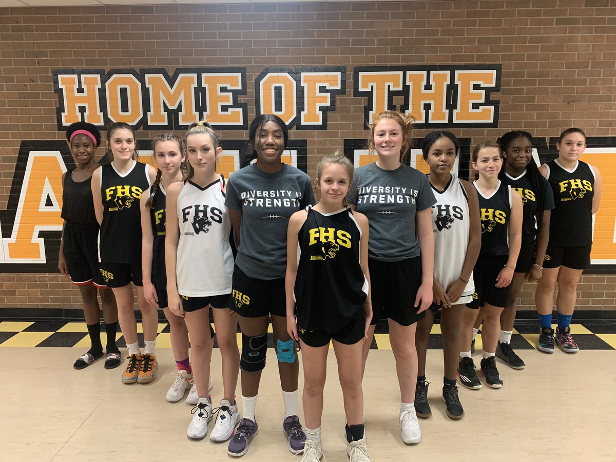 JulieMcAllist17's tweet photo. Love coaching the @FHSkats Exhibition Girls Basketball team #wearebettertogether #diversityandrespectweek https://t.co/tWfARCdedR