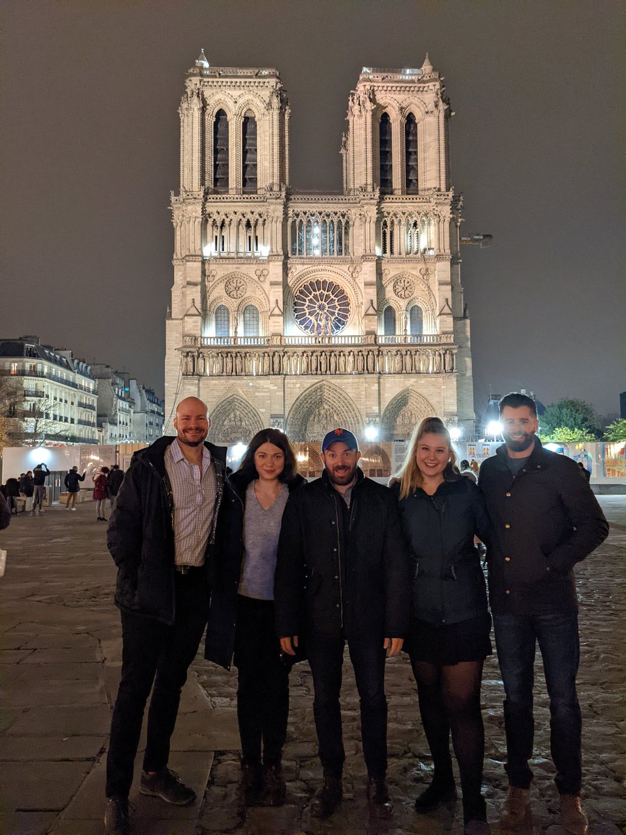 GarySpags's tweet photo. First time meeting the @ZenAnchor ⚓ team in person! 

#Paris 🇫🇷🥖🍾 https://t.co/Bbptuwr1Vo