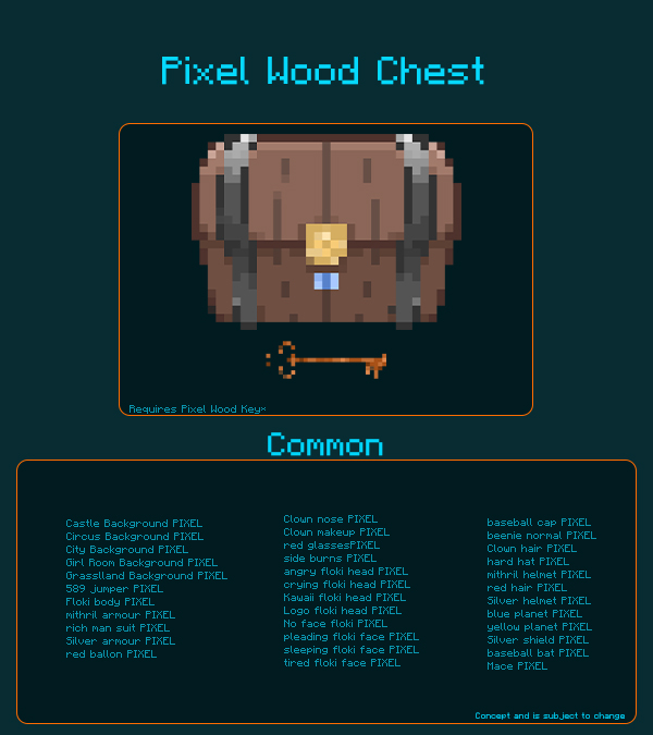 XFLOKICOIN's tweet photo. 🚨 A TASTE OF THINGS TO COME 🚨

THE FIRST GLIMPSE OF THE ITEMS FROM OUR WOODEN CHESTS WITH MORE TO BE ADDED 👀

PIXEL VS NON PIXEL! MAKE YOUR $XFLOKI FIT YOUR STYLE BEST 🤯

#XRP #XFLOKIVERSE #xflokis #xfloki  #XRPArmy $XRP
#NFT #NFTgame https://t.co/kr1ZOSGH48