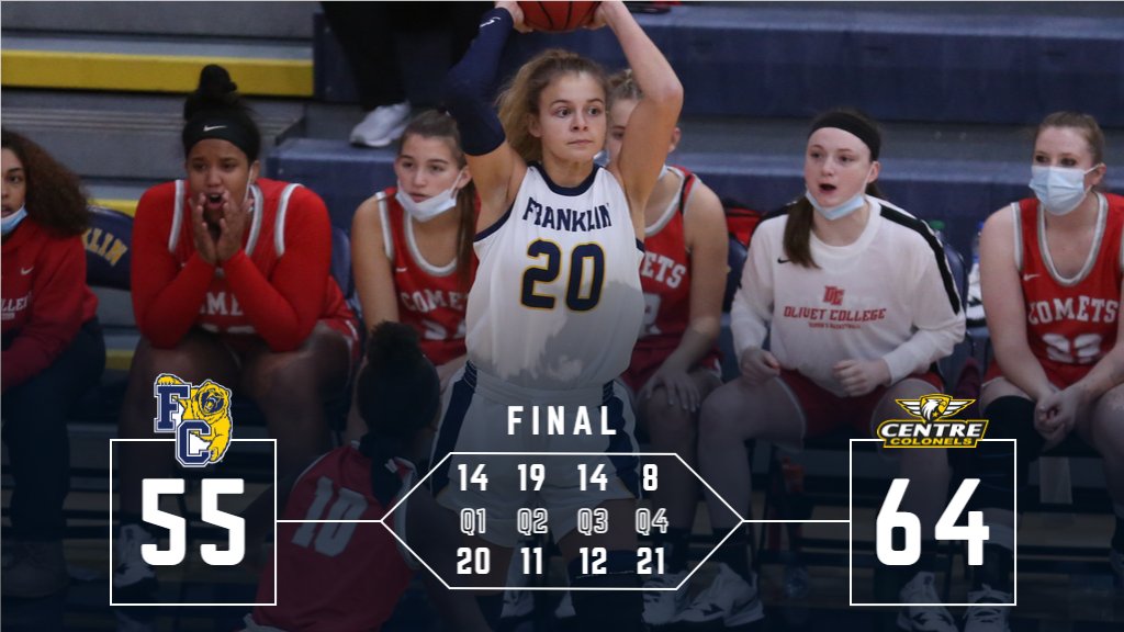 FCGrizAthletics's tweet photo. WBB | Jessica Nix finishes sets career highs with 17 points and seven steals for @FCGrizWBB in a Friday night loss at Centre. 

#TeamGriz is back at it tomorrow afternoon, taking on Oglethorpe at 1 PM. https://t.co/oi5lAjZiuK