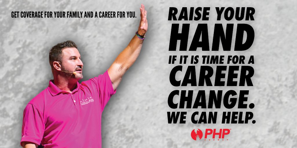 PHPAgency's tweet photo. Time for a career change? Let us help you.
#phpagency #lifeinsurance #insurance #insuranceagent #financialplanning #family #financialfreedom #insuanceagency #financialliteracy #wealth #terminsurancepolicy #financialservices https://t.co/InINGkoyv6