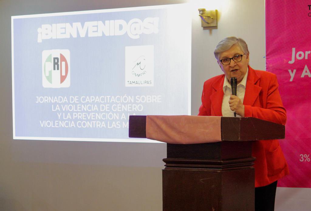 MonseArcosV's tweet photo. Mi reconocimiento al @ONMPRITamaulip1 a cargo de nuestra líder estatal @OfeliaGarza1 y al presidente estatal del @PRITampsOficial @edgarmelhem, por estos importantes eventos que empoderan e impulsan a las tamaulipecas. #JuntasPorMéxico  (2-2) https://t.co/TtqFypcCub