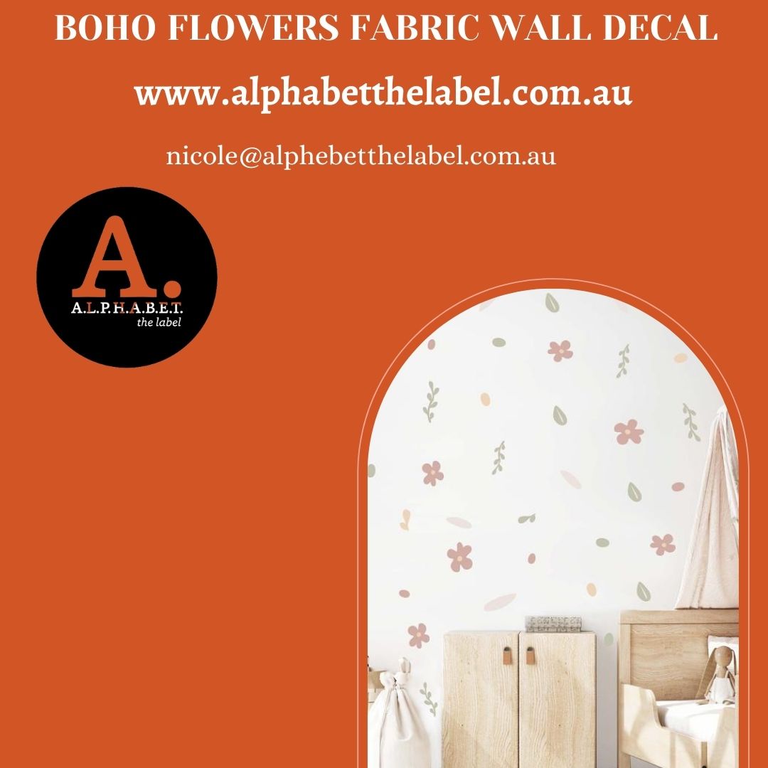 AlphabetLabel's tweet photo. These beautifully handcrafted shapes are presented in light hues of dusty pink, olive, cream and yellow - a striking decor solution for both either a bedroom or a playroom.

Price: $59.00

Purchase now: https://t.co/mt3JjTtv4r

#Alphabetthelabel #Flowerfabricwalldecal #Australia https://t.co/MA5PmIMGmk
