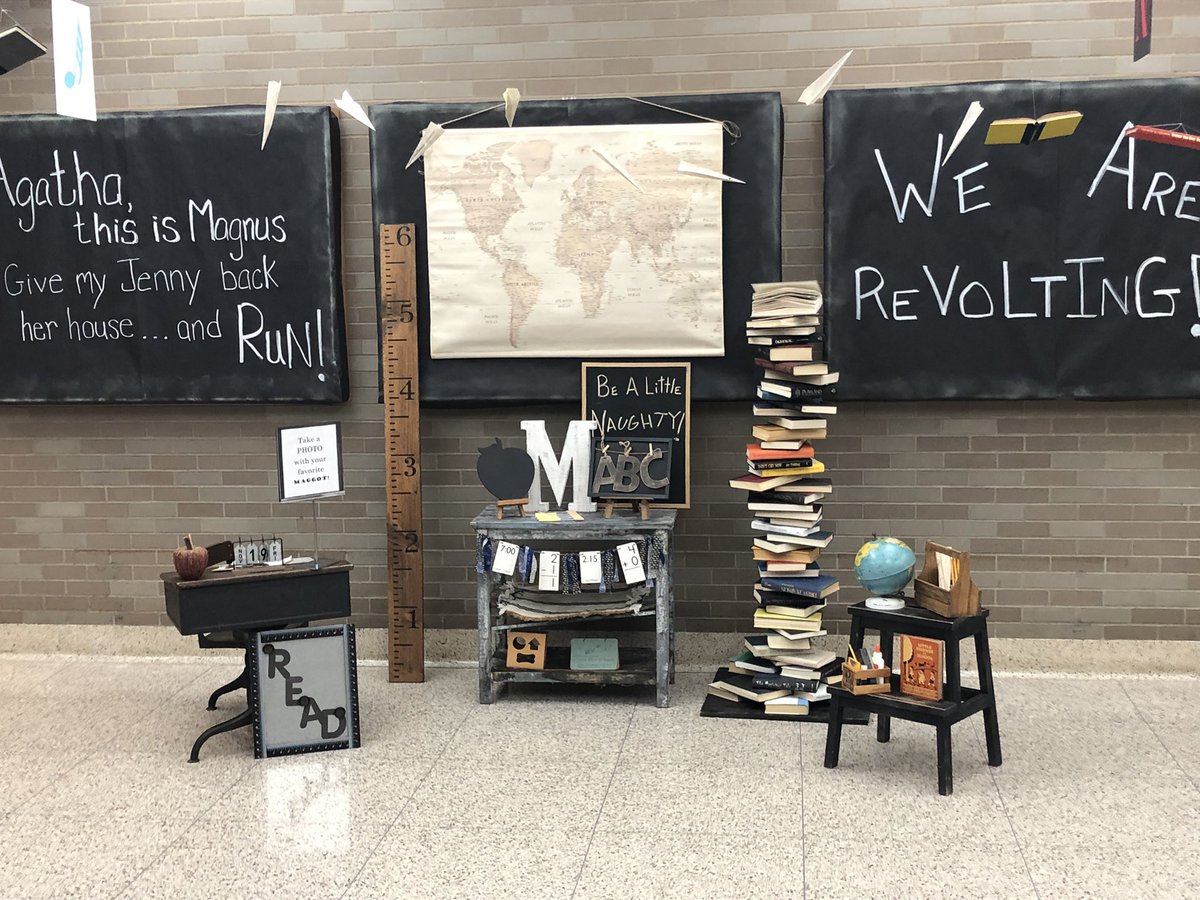 Our amazing Hopewell Junior High students put on a fantastic performance of Matilda JR.  Additional performances tomorrow at 2 and 7.  Great job! <a href="/VikingMusicals/">Viking Musicals</a> @ChadToporski #vikingpridep3