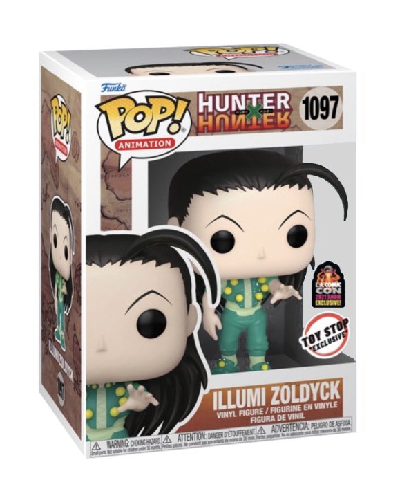 FunkoFinderz  Funko Pop! News & More! on X: Sneak peek at the LA Comic  Con X Toy Stop Exclusive Pop! Hunter x Hunter - Illumi Zoldyck #Funko  #FunkoPop #HunterHunter #Anime #FunkoFinderz #