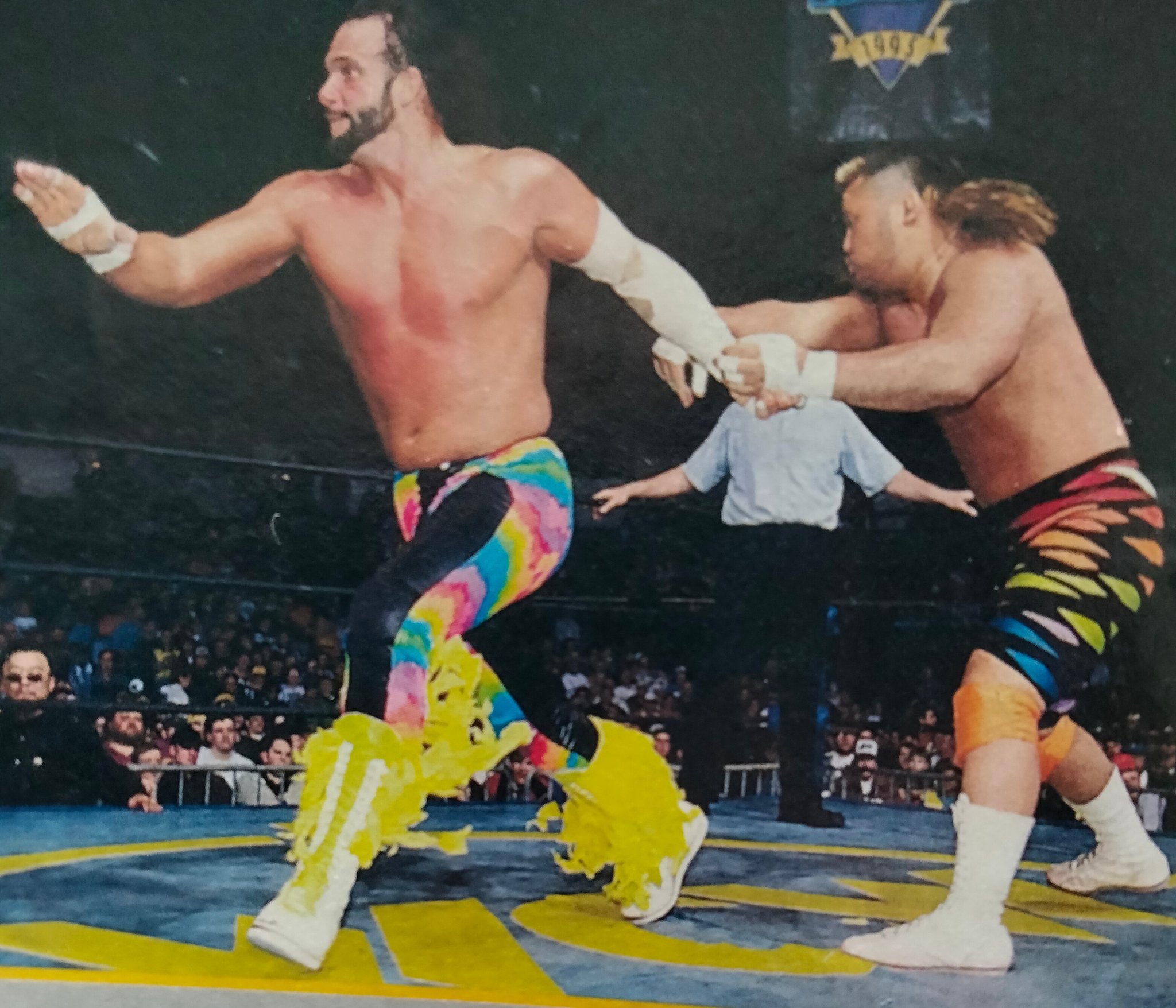 Rasslin' History 101 a Twitteren: "Hiroyoshi Tenzan (representing NJPW) battles Randy "Macho Man" Savage(representing WCW) in a "World Cup of Wrestling" bout at Starrcade '95 https://t.co/XumNlfK947" / Twitter