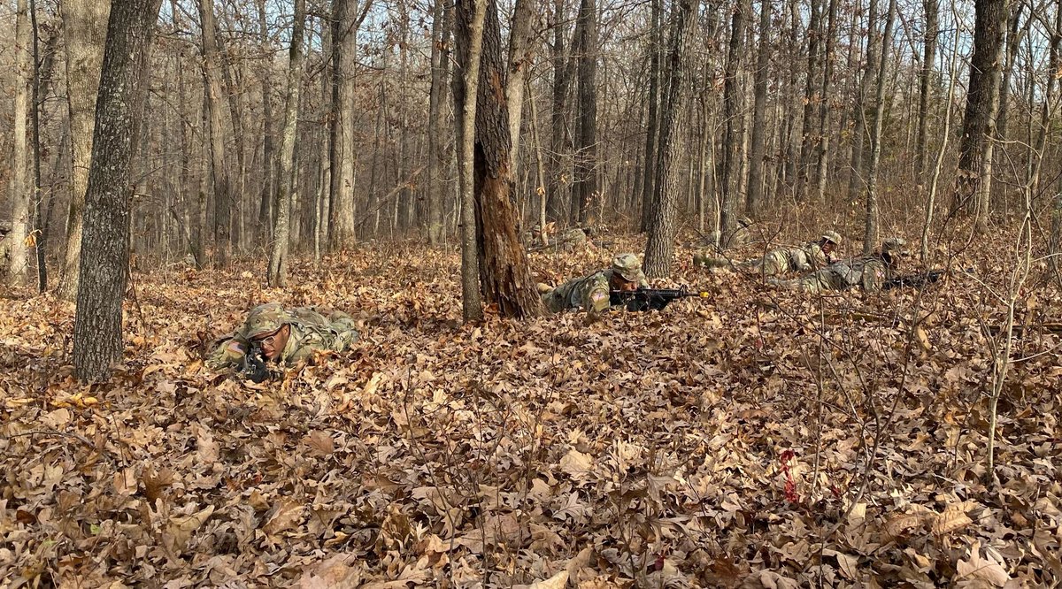 Charlie35th's tweet photo. Drill Sergeants lead and teach as the trainees perform tactical missions during FTX2, Anvil. https://t.co/puJLasTerX