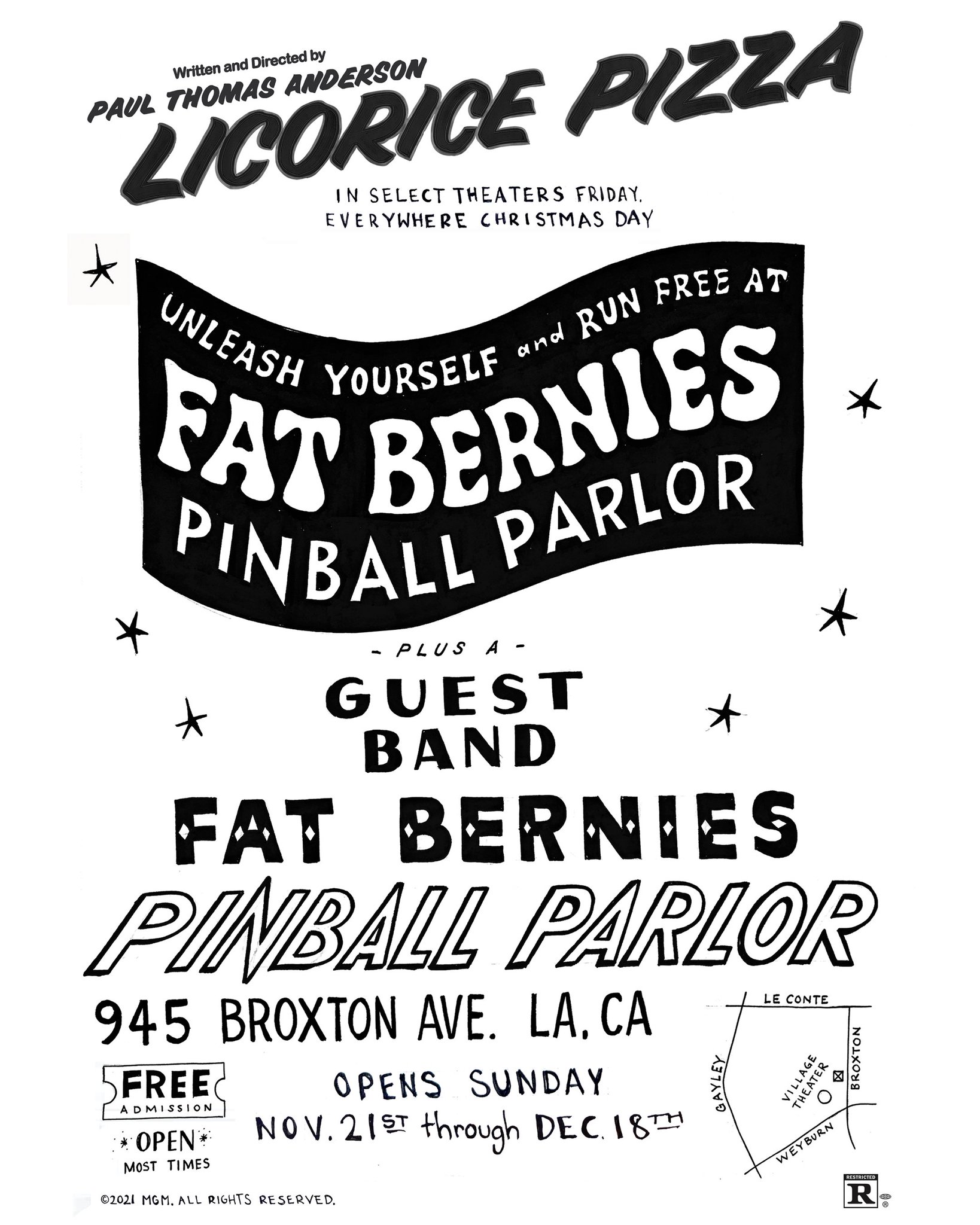 Licorice Pizza on Twitter "Hey Los Angeles, unleash yourself and run