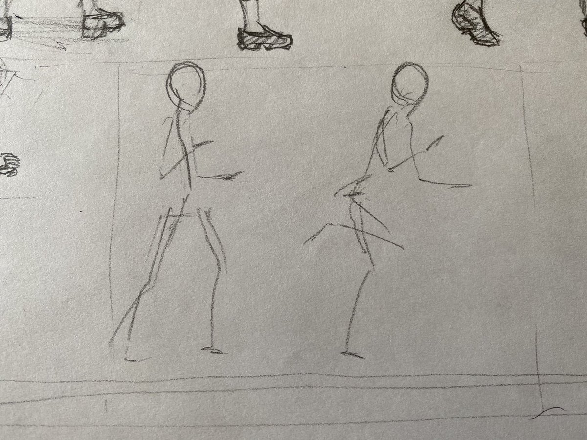 この描き方さ一番安定するし、バランス崩壊起こしにくいから俺には合ってるなー
hideさんのチャンネル見ててよかったなー
小小作品
↓
肋骨と骨盤の箱を足す
↓
肉をのせる
ケツがデカくなるのは趣味だよ、許せよ