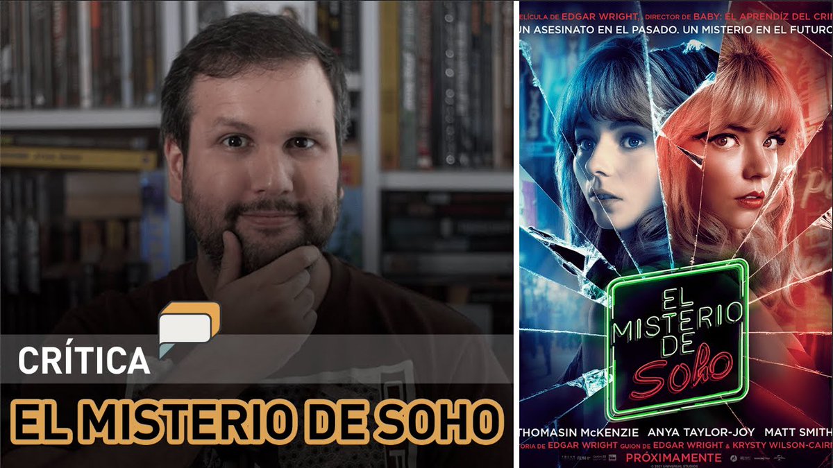 sebazavacritica's tweet photo. ¡NUEVA VIDEOCRÍTICA!
@lastnightinsoho es un excelente thriller de misterio con toques fantásticos; estilizado e intenso.
YOUTUBE ➡️ https://t.co/oHkiiemxwl
#ElMisterioDeSoho #LastNightInSoho #EdgarWright #ThomasinMcKenzie #AnyaTaylorJoy #MattSmith #ProyectandoIdeas https://t.co/eR32zb1kyC