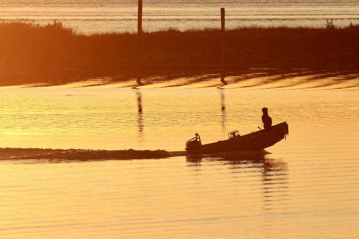 “Look, Ma - No hands!” This, um… bold individual either trusts his boat’s steering beyond the reasonable, or is unaware that his driver fell off a mile back. 😬 #Steveston #BoatingSafety #HandsOnTheWheel #Yikes