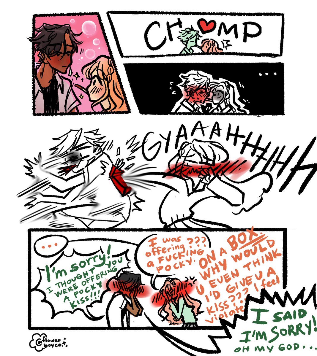 don't mind me, i'm just casually thinking about my ocs falling in love while State of Grace plays in the background ๐๐๐๐