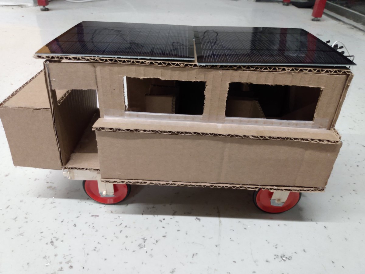 FSEGroup10's tweet photo. Putting in those extra hours. Finally got the body and frame of our car built
#FSE100Sparkyville #ASUFultonEngineering #Team10sec1 https://t.co/CjQuhuq8O2