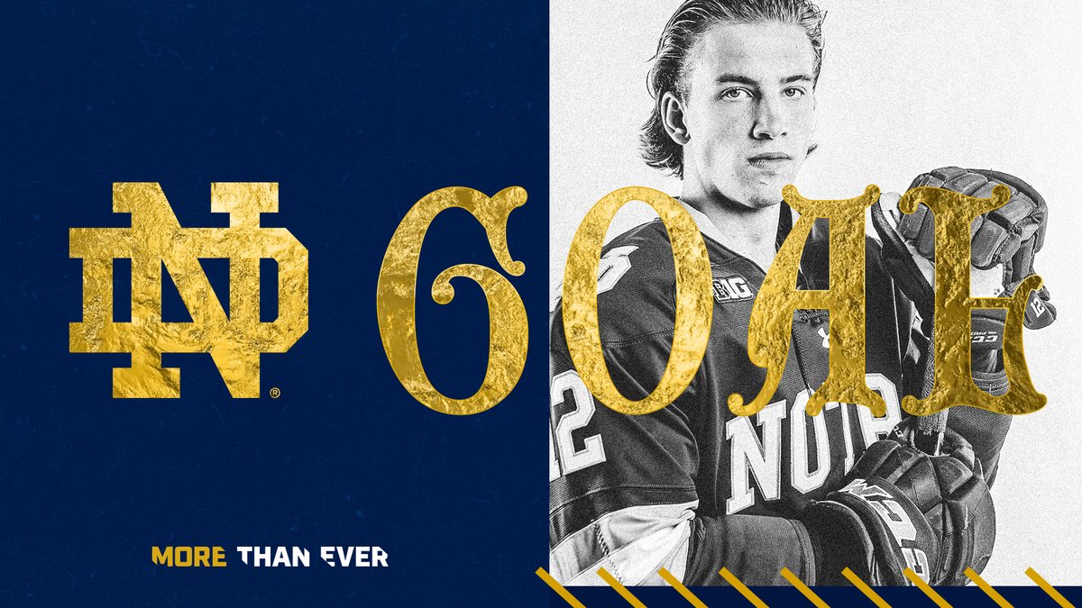 NDHockey's tweet photo. 🚨ROLSTON WITH THE GAME WINNER!!🚨

Ryder Rolston buries it to give the Irish the OT VICTORY!

☘️ IRISH WIN 3-2 in OT!

#GoIrish https://t.co/UfnqSQYXVj