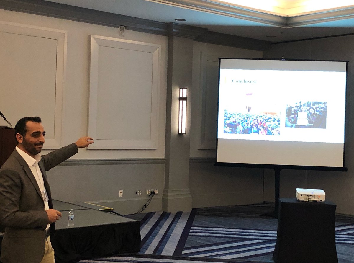 alazaizeh's tweet photo. It was a great opportunity to participate in the 2021 @ASOResearch Annual Meeting and discuss the issue of carrying capacity of Petra World Heritage Site.. 

Thanks to Glenn Corbett for the photos

#ASOR21 https://t.co/iqnmGHPIUS