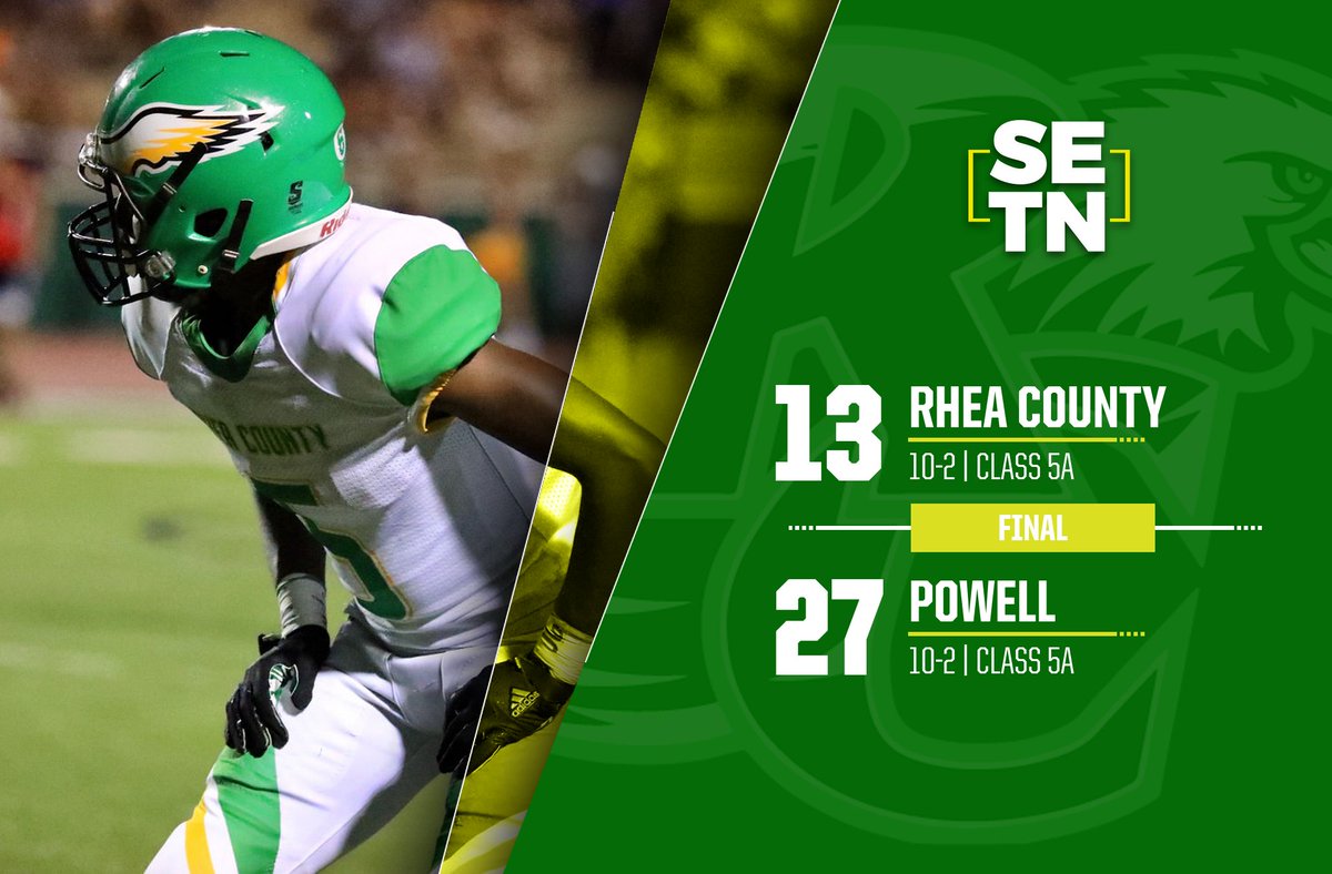 Too Little, Too Late for Rhea County as they fall to Powell in the Quarterfinals #SETNPreps #Playoffs