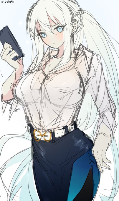 ใญใฃใชใขใฆใผใใณใชใขใซใฌใณ้ไธใใใใจใ็ตต
#FGO