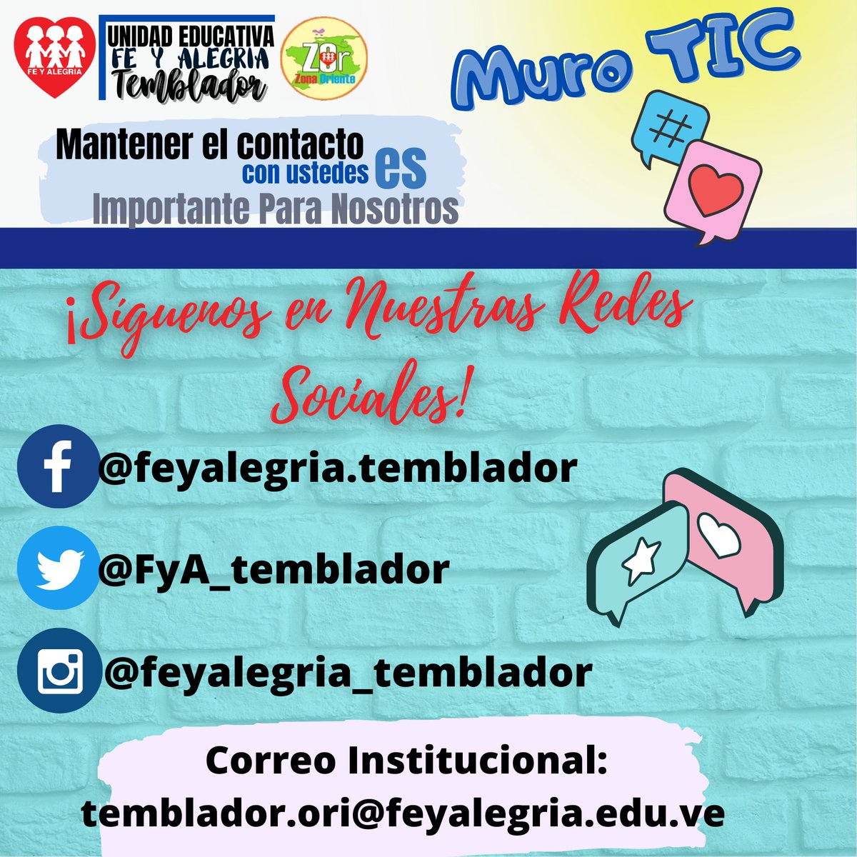 FyA_Temblador's tweet photo. @ProgEscuelasFyA @FyAOriente @FeyAlegriaVE @avec_sc @MPPE_Monagas #redessociales #DecimosPresente https://t.co/YgTJTRLVOL