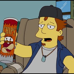 Today's Simpsons character of the day is Andy Hamilton!