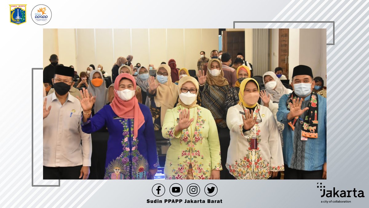 ppapp_jakbar's tweet photo. Pelaksanaan kegiatan Pertemuan Lintas Sektor Pencegahan Kekerasan Terhadap Perempuan dan Sosialisasi Tindak Pidana Perdagangan Orang Kota Administrasi Jakarta Barat diselenggarakan secara luring dan daring pada hari ini, Jumat (19/11) di Royal Palem Hotel, Jakarta Barat.
#dppapp https://t.co/fSly5nPLhH