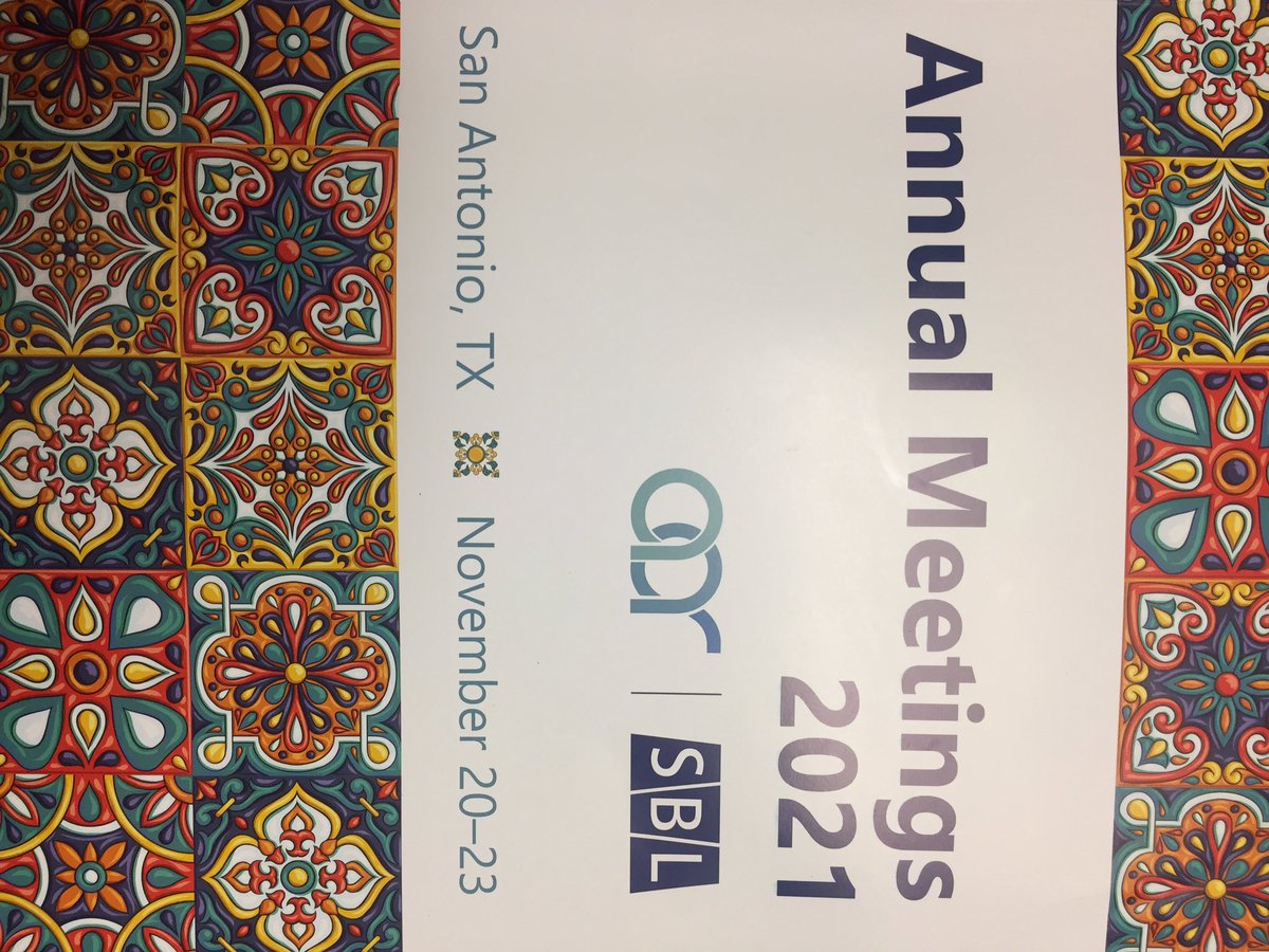SefCarroll's tweet photo. Took the plunge - attending AAR this year in San Antonio. Presenting a paper on Climate Change, Migration &amp; Displacement under the World Christianity Unit stream. https://t.co/5bcIXvy6Er
