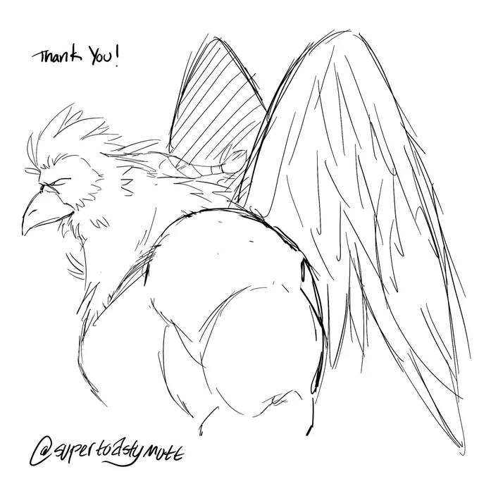 sketch for @CorvusCantum, thank you for donating 